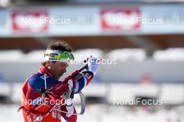 11.02.2017, Hochfilzen, Austria (AUT): Ole Einar Bjoerndalen (NOR) - IBU world championships biathlon, sprint men, Hochfilzen (AUT). www.nordicfocus.com. © NordicFocus. Every downloaded picture is fee-liable.
