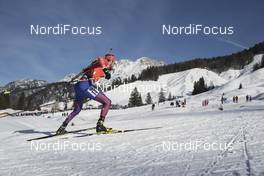 11.02.2017, Hochfilzen, Austria (AUT): Leif Nordgren (USA) - IBU world championships biathlon, sprint men, Hochfilzen (AUT). www.nordicfocus.com. © NordicFocus. Every downloaded picture is fee-liable.