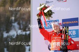 11.02.2017, Hochfilzen, Austria (AUT): Johannes Thingnes Boe (NOR) - IBU world championships biathlon, sprint men, Hochfilzen (AUT). www.nordicfocus.com. © NordicFocus. Every downloaded picture is fee-liable.