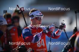 11.02.2017, Hochfilzen, Austria (AUT): Tarjei Boe (NOR) - IBU world championships biathlon, sprint men, Hochfilzen (AUT). www.nordicfocus.com. © NordicFocus. Every downloaded picture is fee-liable.