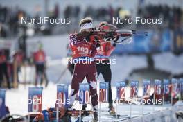 11.02.2017, Hochfilzen, Austria (AUT): Macx Davies (CAN) - IBU world championships biathlon, sprint men, Hochfilzen (AUT). www.nordicfocus.com. © NordicFocus. Every downloaded picture is fee-liable.