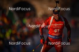 11.02.2017, Hochfilzen, Austria (AUT): Karol Dombrovski (LTU) - IBU world championships biathlon, sprint men, Hochfilzen (AUT). www.nordicfocus.com. © NordicFocus. Every downloaded picture is fee-liable.
