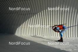 11.02.2017, Hochfilzen, Austria (AUT): Tuomas Gronman (FIN) - IBU world championships biathlon, sprint men, Hochfilzen (AUT). www.nordicfocus.com. © NordicFocus. Every downloaded picture is fee-liable.