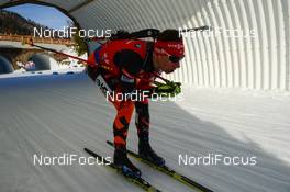 11.02.2017, Hochfilzen, Austria (AUT): Tomas Hasilla (SVK) - IBU world championships biathlon, sprint men, Hochfilzen (AUT). www.nordicfocus.com. © NordicFocus. Every downloaded picture is fee-liable.
