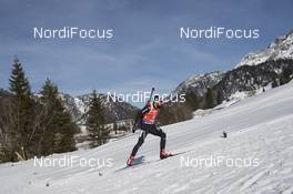 11.02.2017, Hochfilzen, Austria (AUT): Benjamin Weger (SUI) - IBU world championships biathlon, sprint men, Hochfilzen (AUT). www.nordicfocus.com. © NordicFocus. Every downloaded picture is fee-liable.