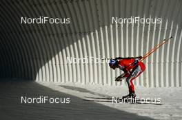 11.02.2017, Hochfilzen, Austria (AUT): Thierry Langer (BEL) - IBU world championships biathlon, sprint men, Hochfilzen (AUT). www.nordicfocus.com. © NordicFocus. Every downloaded picture is fee-liable.