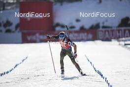 11.02.2017, Hochfilzen, Austria (AUT): Simon Schempp (GER) - IBU world championships biathlon, sprint men, Hochfilzen (AUT). www.nordicfocus.com. © NordicFocus. Every downloaded picture is fee-liable.