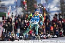10.02.2017, Hochfilzen, Austria (AUT): Anna Magnusson (SWE) - IBU world championships biathlon, sprint women, Hochfilzen (AUT). www.nordicfocus.com. © NordicFocus. Every downloaded picture is fee-liable.