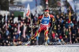10.02.2017, Hochfilzen, Austria (AUT): Fanqi Meng (CHN) - IBU world championships biathlon, sprint women, Hochfilzen (AUT). www.nordicfocus.com. © NordicFocus. Every downloaded picture is fee-liable.