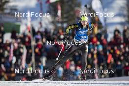 10.02.2017, Hochfilzen, Austria (AUT): Alla Ghilenko (MDA) - IBU world championships biathlon, sprint women, Hochfilzen (AUT). www.nordicfocus.com. © NordicFocus. Every downloaded picture is fee-liable.