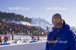 10.02.2017, Hochfilzen, Austria (AUT): Borut Nunar (SLO) IBU race director - IBU world championships biathlon, sprint women, Hochfilzen (AUT). www.nordicfocus.com. © NordicFocus. Every downloaded picture is fee-liable.