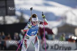 10.02.2017, Hochfilzen, Austria (AUT): Stefani Popova (BUL) - IBU world championships biathlon, sprint women, Hochfilzen (AUT). www.nordicfocus.com. © NordicFocus. Every downloaded picture is fee-liable.