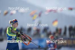 10.02.2017, Hochfilzen, Austria (AUT): Chardine Sloof (SWE) - IBU world championships biathlon, sprint women, Hochfilzen (AUT). www.nordicfocus.com. © NordicFocus. Every downloaded picture is fee-liable.