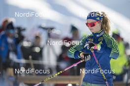 10.02.2017, Hochfilzen, Austria (AUT): Mona Brorsson (SWE) - IBU world championships biathlon, sprint women, Hochfilzen (AUT). www.nordicfocus.com. © NordicFocus. Every downloaded picture is fee-liable.