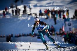 10.02.2017, Hochfilzen, Austria (AUT): Celia Aymonier (FRA) - IBU world championships biathlon, sprint women, Hochfilzen (AUT). www.nordicfocus.com. © NordicFocus. Every downloaded picture is fee-liable.
