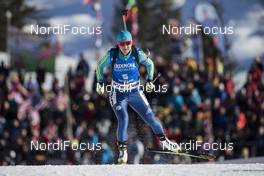 10.02.2017, Hochfilzen, Austria (AUT): Galina Vishnevskaya (KAZ) - IBU world championships biathlon, sprint women, Hochfilzen (AUT). www.nordicfocus.com. © NordicFocus. Every downloaded picture is fee-liable.