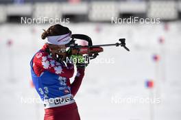 10.02.2017, Hochfilzen, Austria (AUT): Julia Ransom (CAN) - IBU world championships biathlon, sprint women, Hochfilzen (AUT). www.nordicfocus.com. © NordicFocus. Every downloaded picture is fee-liable.