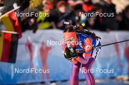 10.02.2017, Hochfilzen, Austria (AUT): Susan Dunklee (USA) - IBU world championships biathlon, sprint women, Hochfilzen (AUT). www.nordicfocus.com. © NordicFocus. Every downloaded picture is fee-liable.