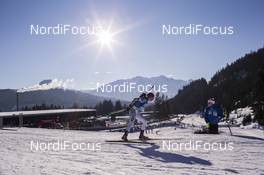 10.02.2017, Hochfilzen, Austria (AUT): Anja Erzen (SLO) - IBU world championships biathlon, sprint women, Hochfilzen (AUT). www.nordicfocus.com. © NordicFocus. Every downloaded picture is fee-liable.