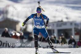 10.02.2017, Hochfilzen, Austria (AUT): Kristel Viigipuu (EST) - IBU world championships biathlon, sprint women, Hochfilzen (AUT). www.nordicfocus.com. © NordicFocus. Every downloaded picture is fee-liable.