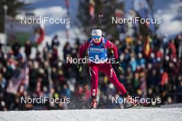 10.02.2017, Hochfilzen, Austria (AUT): Iryna Kryuko (BLR) - IBU world championships biathlon, sprint women, Hochfilzen (AUT). www.nordicfocus.com. © NordicFocus. Every downloaded picture is fee-liable.
