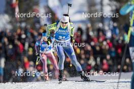 10.02.2017, Hochfilzen, Austria (AUT): Emoeke Szoecs (HUN) - IBU world championships biathlon, sprint women, Hochfilzen (AUT). www.nordicfocus.com. © NordicFocus. Every downloaded picture is fee-liable.