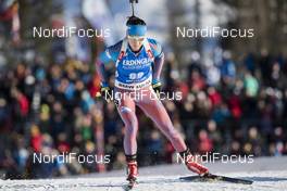 10.02.2017, Hochfilzen, Austria (AUT): Svetlana Sleptsova (RUS) - IBU world championships biathlon, sprint women, Hochfilzen (AUT). www.nordicfocus.com. © NordicFocus. Every downloaded picture is fee-liable.