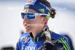 10.02.2017, Hochfilzen, Austria (AUT): Yuliia Dzhima (UKR) - IBU world championships biathlon, sprint women, Hochfilzen (AUT). www.nordicfocus.com. © NordicFocus. Every downloaded picture is fee-liable.