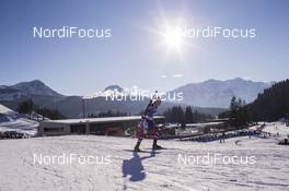 10.02.2017, Hochfilzen, Austria (AUT): Fanny Horn Birkeland (NOR) - IBU world championships biathlon, sprint women, Hochfilzen (AUT). www.nordicfocus.com. © NordicFocus. Every downloaded picture is fee-liable.