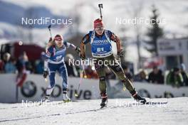 10.02.2017, Hochfilzen, Austria (AUT): Franziska Hildebrand (GER) - IBU world championships biathlon, sprint women, Hochfilzen (AUT). www.nordicfocus.com. © NordicFocus. Every downloaded picture is fee-liable.