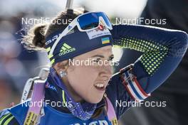 10.02.2017, Hochfilzen, Austria (AUT): Juliya Dzhyma (UKR) - IBU world championships biathlon, sprint women, Hochfilzen (AUT). www.nordicfocus.com. © NordicFocus. Every downloaded picture is fee-liable.