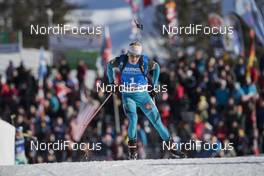 10.02.2017, Hochfilzen, Austria (AUT): Marie Dorin Habert (FRA) - IBU world championships biathlon, sprint women, Hochfilzen (AUT). www.nordicfocus.com. © NordicFocus. Every downloaded picture is fee-liable.