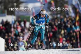 10.02.2017, Hochfilzen, Austria (AUT): Marie Dorin Habert (FRA) - IBU world championships biathlon, sprint women, Hochfilzen (AUT). www.nordicfocus.com. © NordicFocus. Every downloaded picture is fee-liable.