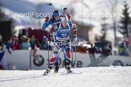 10.02.2017, Hochfilzen, Austria (AUT): Marte Olsbu (NOR) - IBU world championships biathlon, sprint women, Hochfilzen (AUT). www.nordicfocus.com. © NordicFocus. Every downloaded picture is fee-liable.