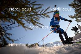 10.02.2017, Hochfilzen, Austria (AUT): Kadri Lehtla (EST) - IBU world championships biathlon, sprint women, Hochfilzen (AUT). www.nordicfocus.com. © NordicFocus. Every downloaded picture is fee-liable.