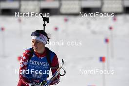 10.02.2017, Hochfilzen, Austria (AUT): Julia Ransom (CAN) - IBU world championships biathlon, sprint women, Hochfilzen (AUT). www.nordicfocus.com. © NordicFocus. Every downloaded picture is fee-liable.