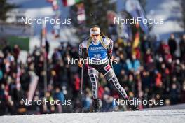10.02.2017, Hochfilzen, Austria (AUT): Fabienne Hartweger (AUT) - IBU world championships biathlon, sprint women, Hochfilzen (AUT). www.nordicfocus.com. © NordicFocus. Every downloaded picture is fee-liable.