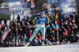10.02.2017, Hochfilzen, Austria (AUT): Yuliia Dzhima (UKR) - IBU world championships biathlon, sprint women, Hochfilzen (AUT). www.nordicfocus.com. © NordicFocus. Every downloaded picture is fee-liable.