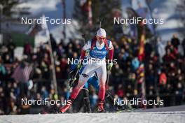 10.02.2017, Hochfilzen, Austria (AUT): Magdalena Gwizdon (POL) - IBU world championships biathlon, sprint women, Hochfilzen (AUT). www.nordicfocus.com. © NordicFocus. Every downloaded picture is fee-liable.