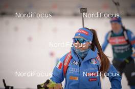08.02.2017, Hochfilzen, Austria (AUT): Dorothea Wierer (ITA) - IBU world championships biathlon, training, Hochfilzen (AUT). www.nordicfocus.com. © NordicFocus. Every downloaded picture is fee-liable.