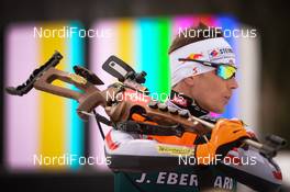 08.02.2017, Hochfilzen, Austria (AUT): Julian Eberhard (AUT) - IBU world championships biathlon, training, Hochfilzen (AUT). www.nordicfocus.com. © NordicFocus. Every downloaded picture is fee-liable.