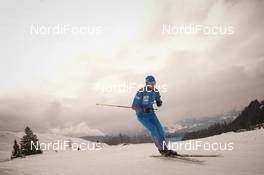08.02.2017, Hochfilzen, Austria (AUT): Alexander Loginov (RUS) - IBU world championships biathlon, training, Hochfilzen (AUT). www.nordicfocus.com. © NordicFocus. Every downloaded picture is fee-liable.