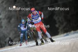30.11.2017, Oestersund, Sweden, (SWE): Oskars Muiznieks (LAT) - IBU world cup biathlon, individual men, Oestersund (SWE). www.nordicfocus.com. © Manzoni/NordicFocus. Every downloaded picture is fee-liable.