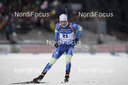 30.11.2017, Oestersund, Sweden, (SWE): Sergey Bocharnikov (BLR) - IBU world cup biathlon, individual men, Oestersund (SWE). www.nordicfocus.com. © Manzoni/NordicFocus. Every downloaded picture is fee-liable.
