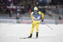 30.11.2017, Oestersund, Sweden, (SWE): Fredrik Lindstroem (SWE) - IBU world cup biathlon, individual men, Oestersund (SWE). www.nordicfocus.com. © Manzoni/NordicFocus. Every downloaded picture is fee-liable.
