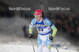 30.11.2017, Oestersund, Sweden, (SWE): Miha Dovzan (SLO) - IBU world cup biathlon, individual men, Oestersund (SWE). www.nordicfocus.com. © Manzoni/NordicFocus. Every downloaded picture is fee-liable.