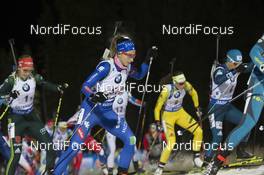 26.11.2017, Oestersund, Sweden, (SWE): Lisa Vittozzi (ITA) - IBU world cup biathlon, relay mixed, Oestersund (SWE). www.nordicfocus.com. © Manzoni/NordicFocus. Every downloaded picture is fee-liable.