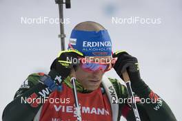 26.11.2017, Oestersund, Sweden, (SWE): Erik Lesser (GER) - IBU world cup biathlon, single mixed relay, Oestersund (SWE). www.nordicfocus.com. © Manzoni/NordicFocus. Every downloaded picture is fee-liable.