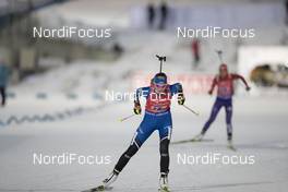 26.11.2017, Oestersund, Sweden, (SWE): Regina Oja (EST) - IBU world cup biathlon, single mixed relay, Oestersund (SWE). www.nordicfocus.com. © Manzoni/NordicFocus. Every downloaded picture is fee-liable.