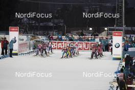 26.11.2017, Oestersund, Sweden, (SWE): Event Feature: start of the first race of the season - IBU world cup biathlon, single mixed relay, Oestersund (SWE). www.nordicfocus.com. © Manzoni/NordicFocus. Every downloaded picture is fee-liable.